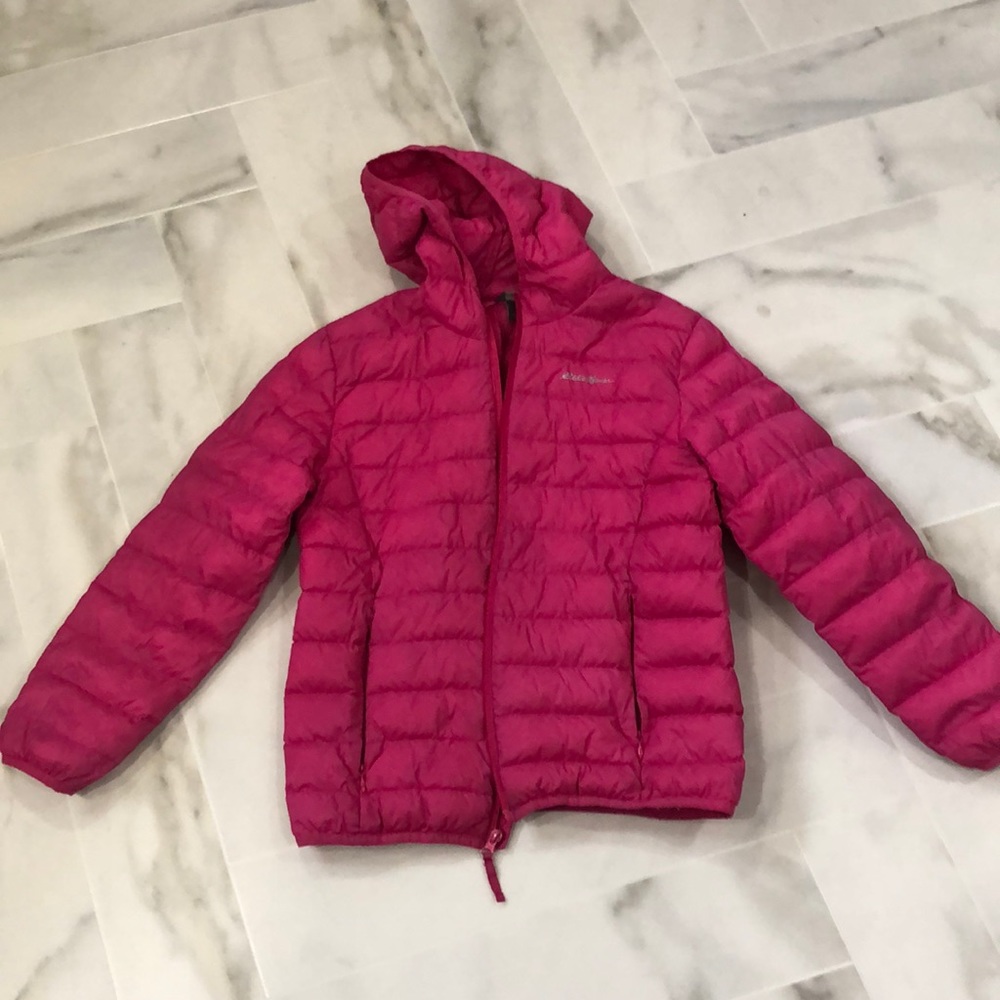 Eddie Bauer girls lightweight puffer coat size 14